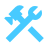 Hammer and Wrench Icon