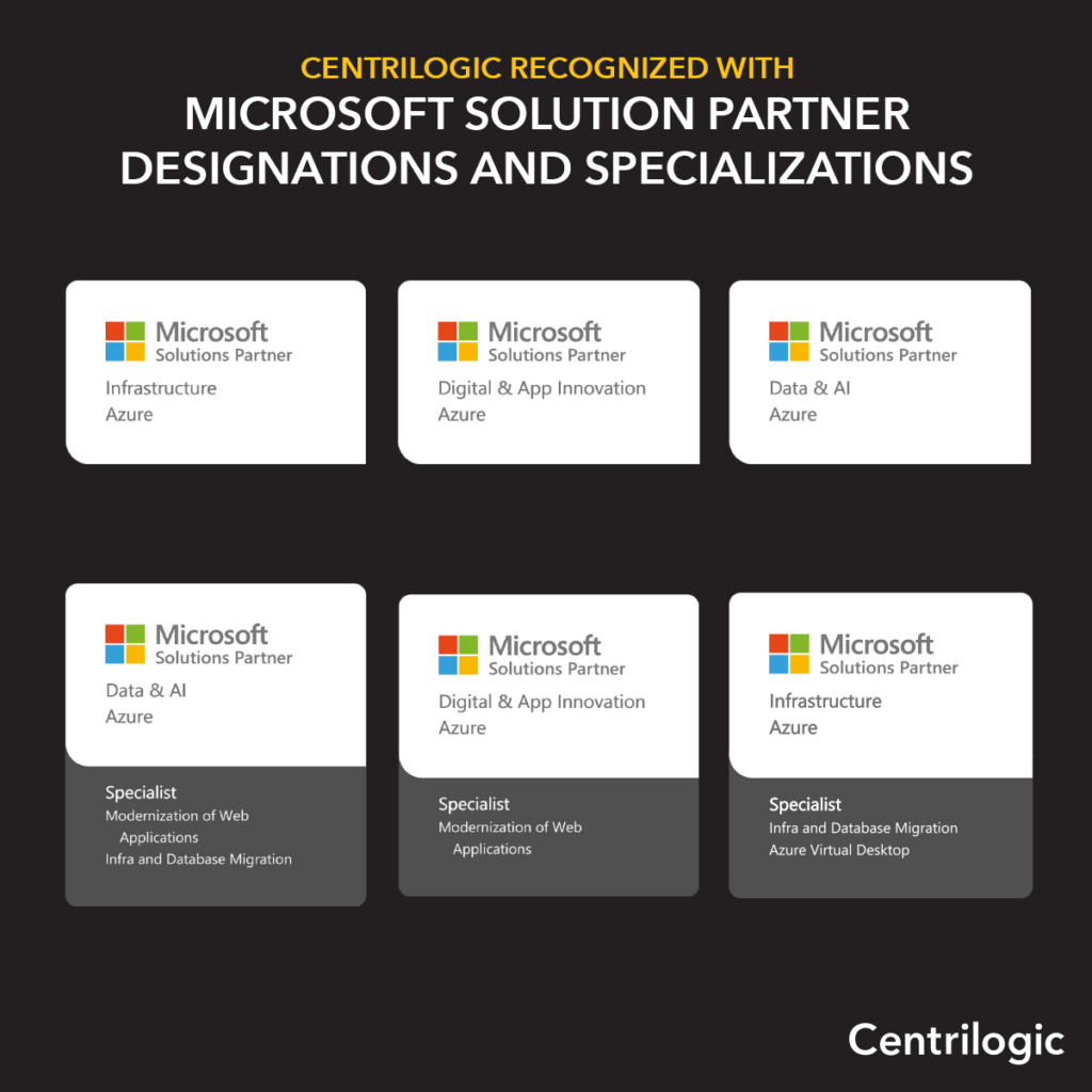 Centrilogic Awarded Multiple Designations And Specializations By ...